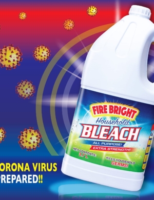 Fire Bright Household Bleach 3.78L