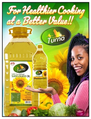 Turna Sunflower Oil 3L x 3